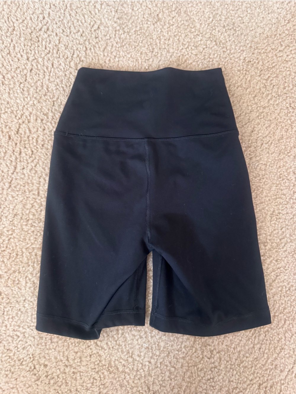 Yogalicious Black High-Rise Bike Shorts